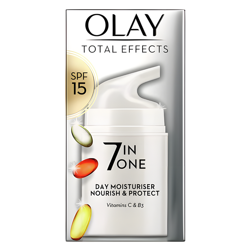 OALY TOTAL EFFECTS DAY MOISTURISER NOURISH AND PROTECT