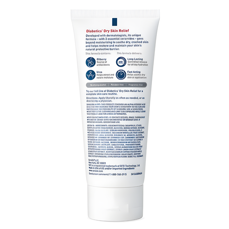 CeraVe Diabetics Dry Skin Relief Hand And Foot Cream 89ml