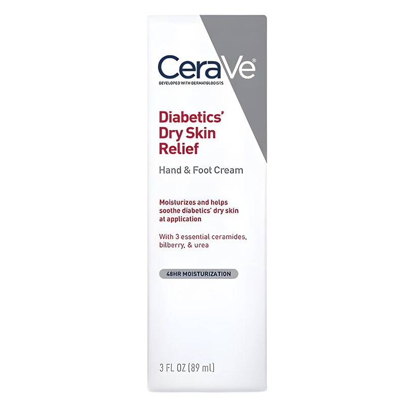 CeraVe Diabetics Dry Skin Relief Hand And Foot Cream 89ml