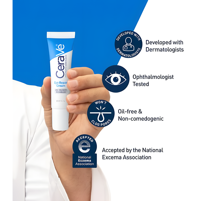 CeraVe Eye Repair Cream For Dark Circles And Puffiness 14.2g