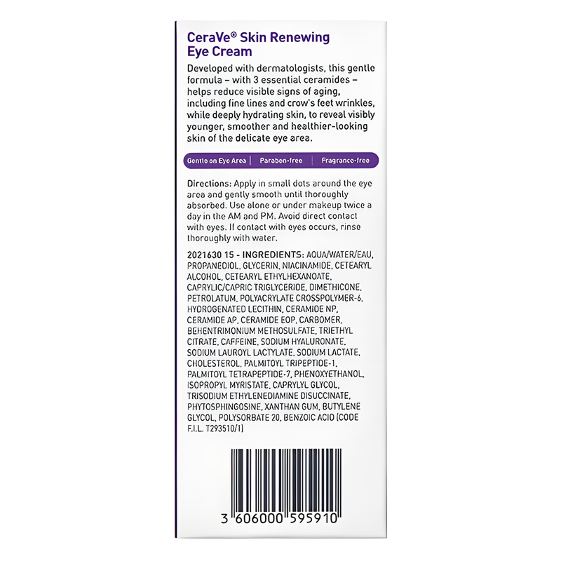 CeraVe Skin Renewing Eye Cream 14.2g
