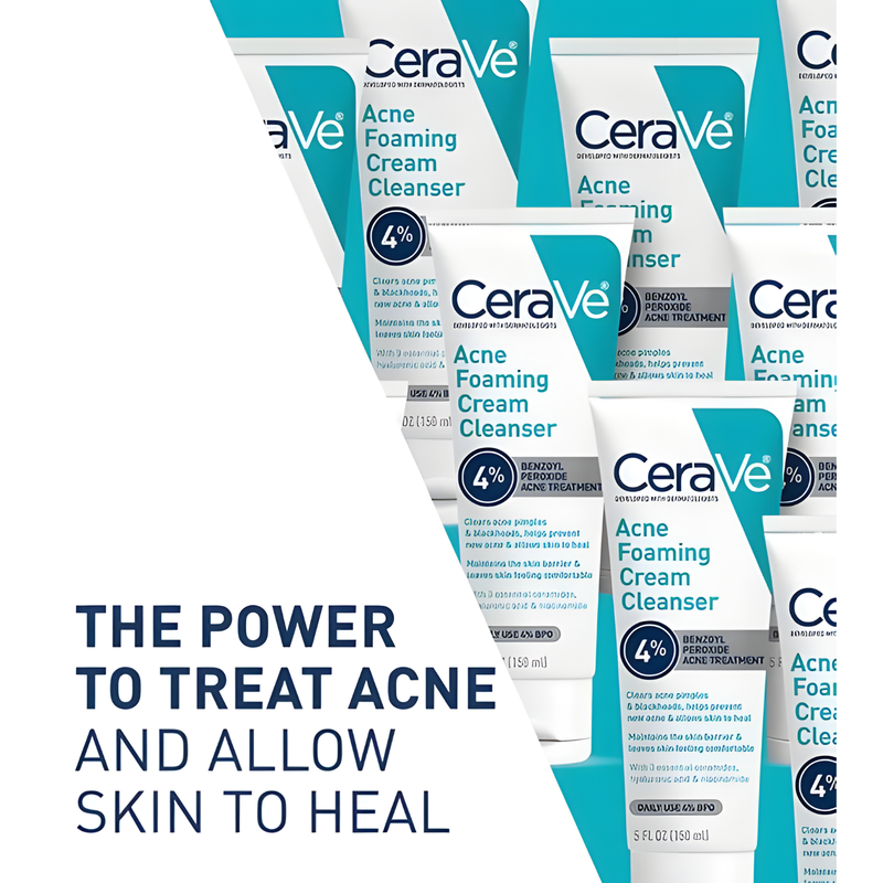 CeraVe Acne Foaming Cream Cleanser 150ml