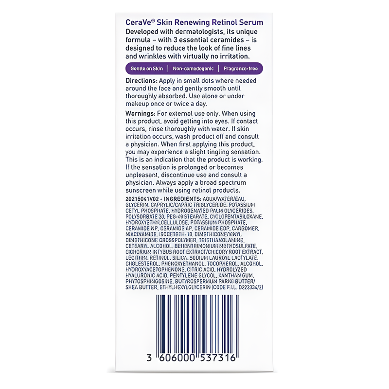 CeraVe Skin Renewing Retinol Serum 30ml