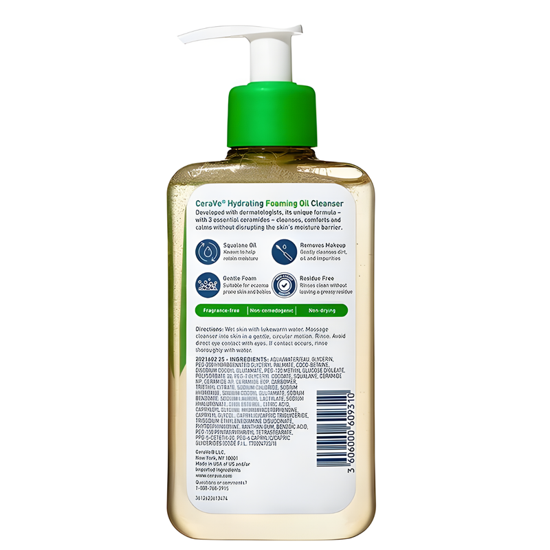 CeraVe Hydrating Foaming Oil Cleanser 237ml
