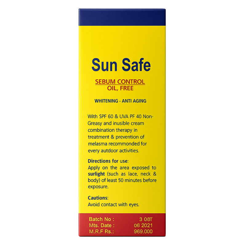 Sun Safe Sebum Control Oil free