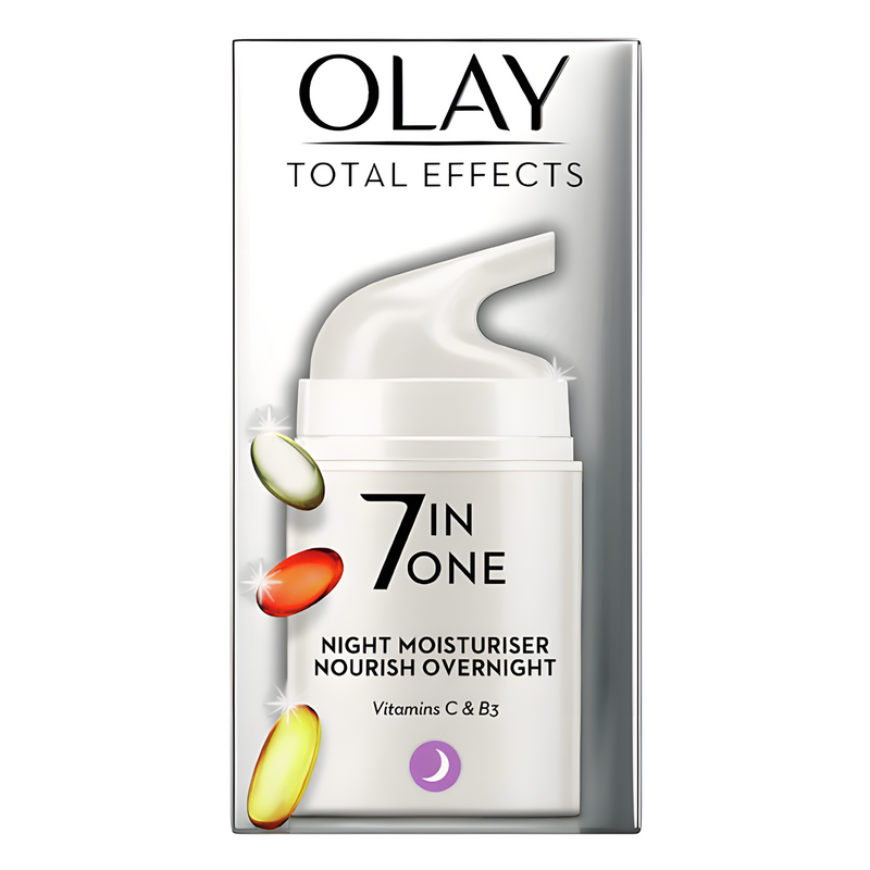 OLAY TOTAL EFFECTS NIGT MOISTURISER NOURISH OVERNIGHT