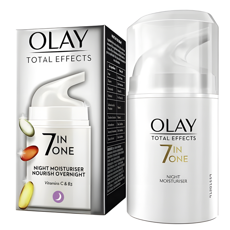 OLAY TOTAL EFFECTS NIGT MOISTURISER NOURISH OVERNIGHT