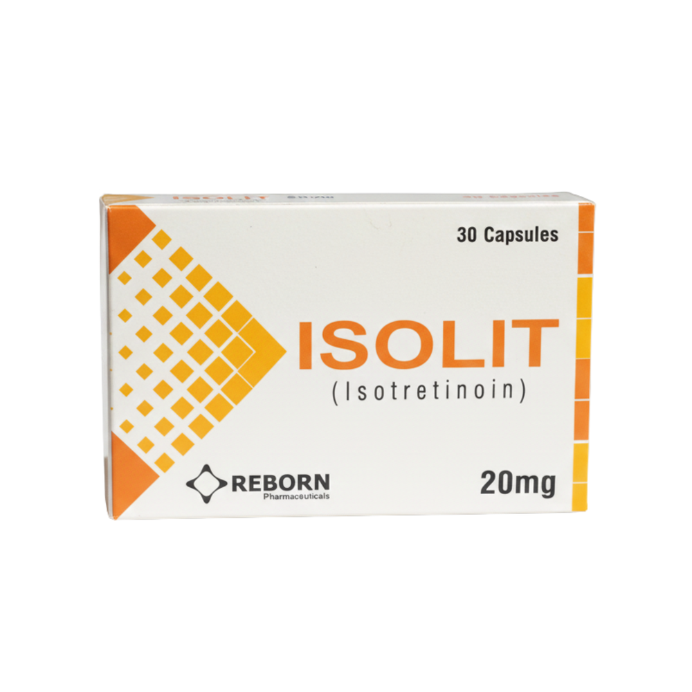 Isolit ( Isotretinoin ) Capsules 20mg