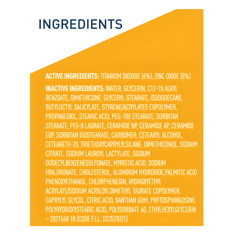 CeraVe Hydrating Mineral Sunscreen 30 Body