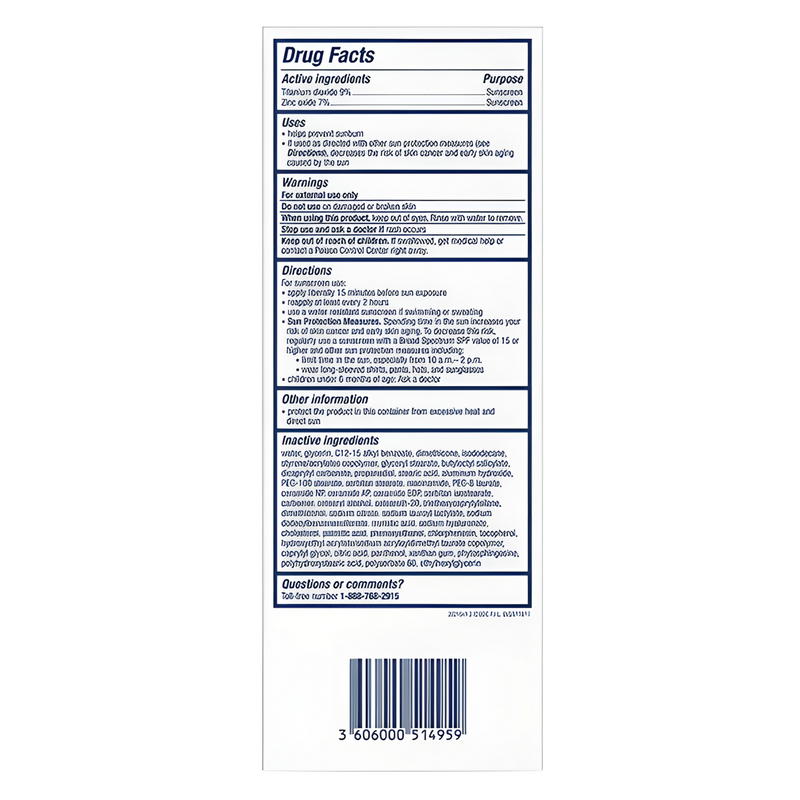CeraVe Hydrating Mineral Sunscreen spf 50 75ml