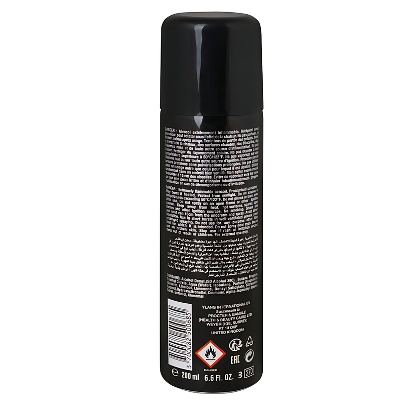 Havoc Black Deodorant Body Spray 200ml