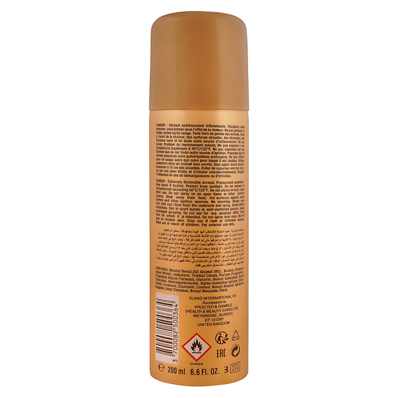 Havoc Gold Body Spray Deodorant for Men 200ml