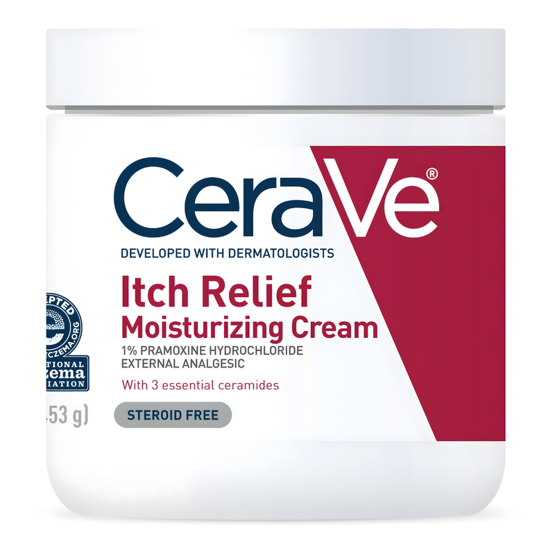 CeraVe Itch Relief Moisturizing Cream 453g